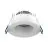 Noxion LED Spot Ares Diep Wit 6W 540lm 927-940 3CCT - met Binnenring Wit| Zaagmaat 68mm