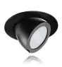 Noxion LED Downlight Forza Zwart 35W 3000lm 36D - 930 Warm Wit | 168mm - Beste Kleurweergave