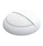 Noxion LED Bulkhead Pro V2 12/16/20W 2400lm - 830-840-865 CCT | 325mm - IP65 - Bewegings- en Lichtsensor - 3 Uur Noodverlichting + Ooglid Ring Wit